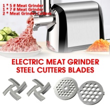 Steel Alloy #5 #7 Electric Meat Grinder Cutters Blades Kitchen Food Sausage Mincers Meat Grinders Parts Kitchen Food Processors