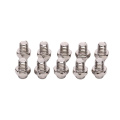 10PCS/lot Bicycle Pedal Bolts Anti-skid M4 Steel Stud Pin Nail for Cycle Pedals Mount Bike Parts