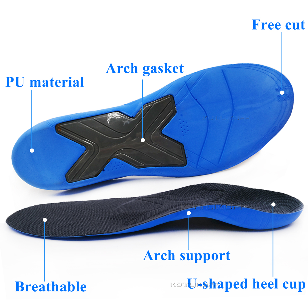 Orthopedic Insoles For Shoes Soles Pad Deodorant Breathable Cushion Running Insoles For Feet Man Women Orthotic Insoles Insert