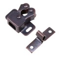 Premium Double Ball Roller Catches Cupboard Cabinet Door Latch Hardware Copper 3.2*2.7cm Durable Door Clip Buckle Handle