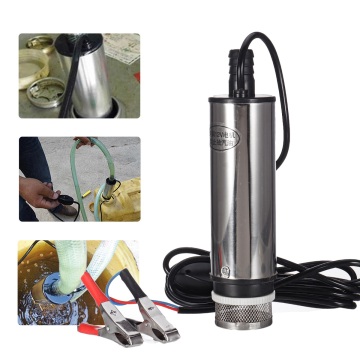 HOT 30L/min 51MM Dc Electric Submersible Pump For Pumping Diesel Oil Water , Fuel Transfer Pump ,oil Suction Pump , 12 24 V Volt