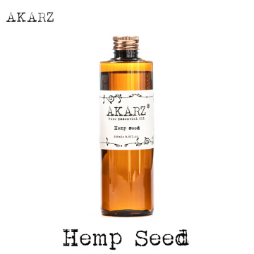 AKARZ Famous brand Hemp seed oil 15000mg natural aromatherapy high-capacity skin body care massage Hemp seed essential oil