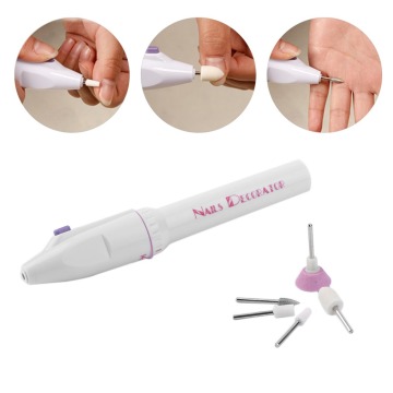 5 IN 1 Professional Mini Pen Type Electric Manicure Nail Machine Portable Safety Feet Hand Nail Care Grinding Polish Device