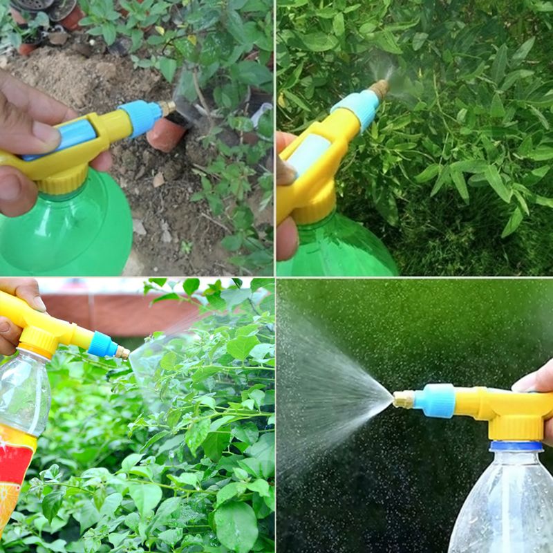Pneumatic sprinkler hand head pressure pesticide sprayer irrigation head garden house essential tools horticultural supplies