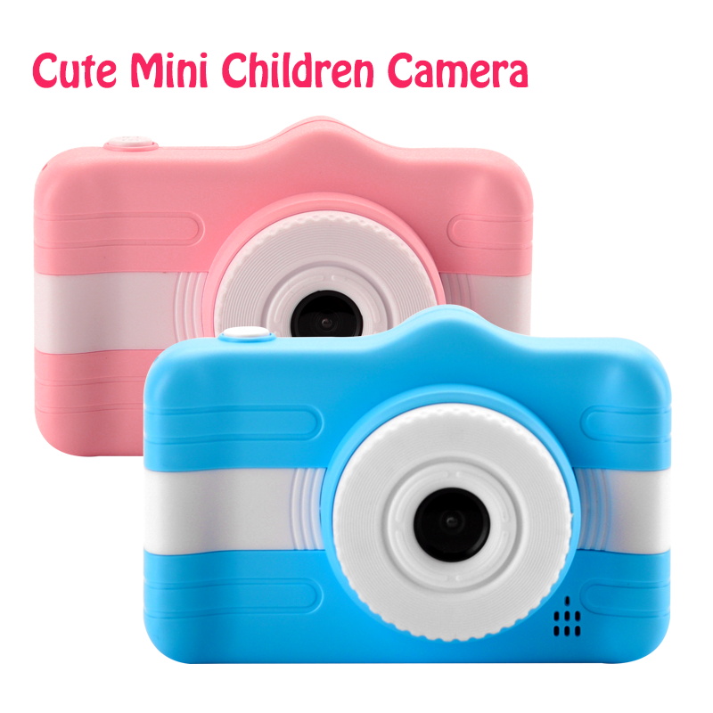 Children's Camera Cute Cartoon Mini Digital Camera For Kids 3.5 Inch 12MP 1080P Photo Video Camera Child Birthday Christmas Gift
