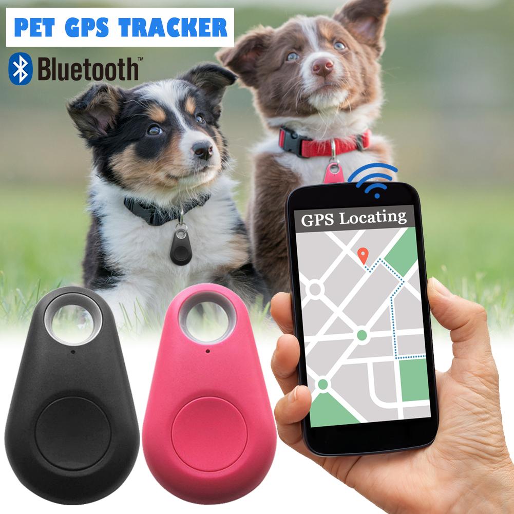 Pet Smart Bluetooth Tracker Dog GPS Locator Alarm Remote Selfie Shutter Release Automatic Wireless Pets Tracker Keychain Pendant