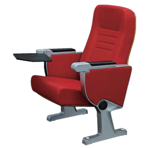 Modern Genuine Leather Furniture Folding Auditorium Chairs