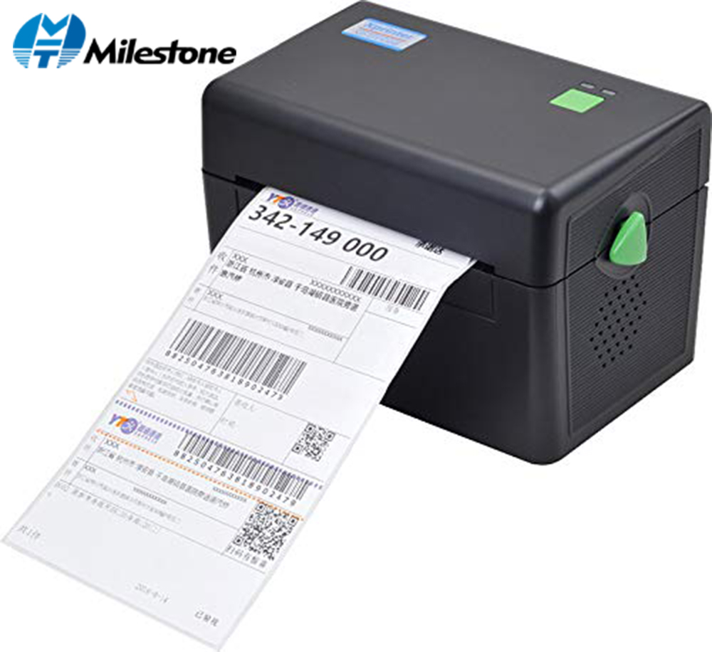 108mm Thermal Label Barcode Printer bluetooth destop 100x100mm wireless ios android USB 4 inch label maker printer DT108B