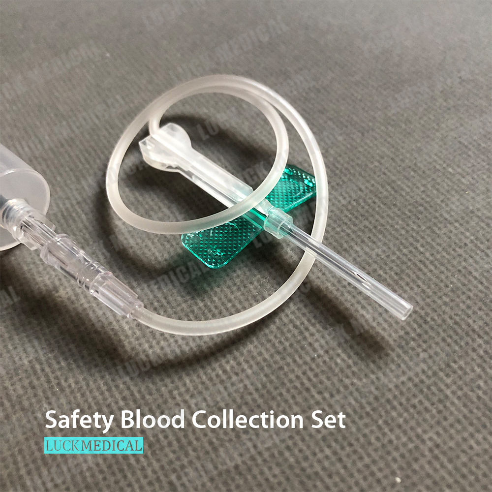 Safety Blood Collection Needle with Holder (13)