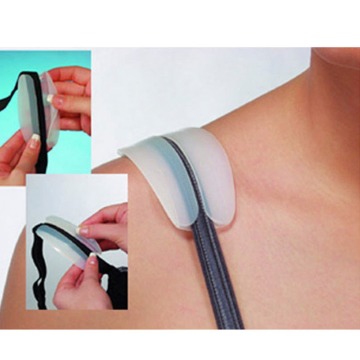 Anti-slip Shoulder Pads Lady Relief Pain Bra Strap Cushions No-Slip Holder Soft Silicone Shoulder Pads