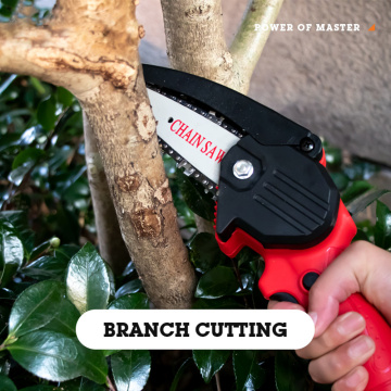 Electric Pruning Saw Electric Portable One-Handed Garden Rechargeable Household Strong Toughness Logging Chain Saw