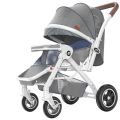 Baby stroller can sit reclining lightweight folding four wheeled children high landscape trolley baby stroller 0-3 years old