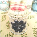 Vintage Flower Tea Can Iron Box Portable Rose Flower Tea Candy Metal Packing Box Toothpick Coin Storage Box