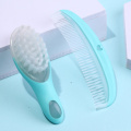 Baby Soft Comb Brush Set With Special Newborn Soft Comb Brush Baby Scalp And Fetal Hair Care Supplies 2pcs/set
