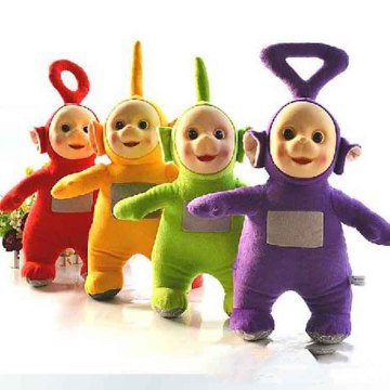 4pcs/set 25cm Toys & Hobbies Stuffed Dolls Teletubbies Vivid Dolls High Quality Hot Selling Plush Toys Kids Gift Children's Toys