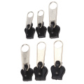 6pcs Universal Zipper Pull 6 Sizes Instant Fix Repair Kit Replacement Zip Slider Teeth Rescue New Design Zippers