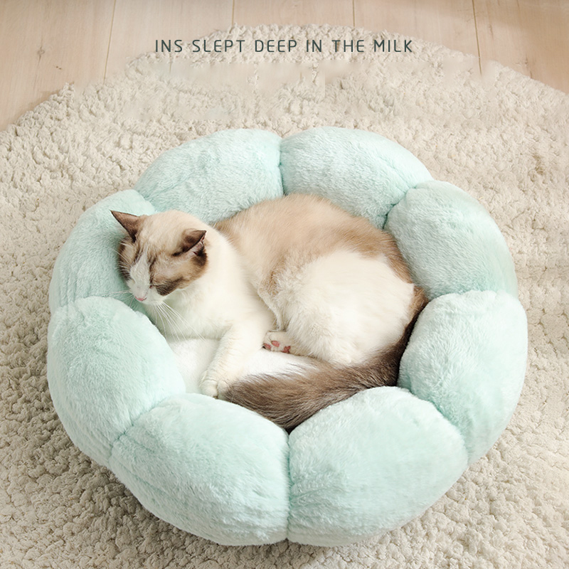 Pet bed for cat window basket cushion products for pets accessories carpet small dogs plush cats sleep bed niche pour chat