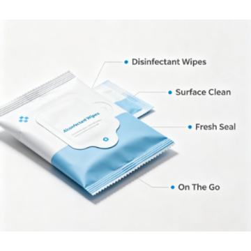 Medical disinfectant alcohol cotton pads