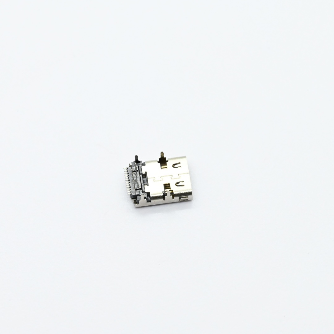 U3.1FM09-GLBGODA+USB 3.1 C TYPE Receptacle Rear Cover Type Insertion Distance 6.20MM 24P FEMALE（3）