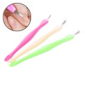 Practical Nail Cuticle Pusher Tweezer Trimmer Cutter Dead Skin Remover Pedicure Manicure Nail Art Tool