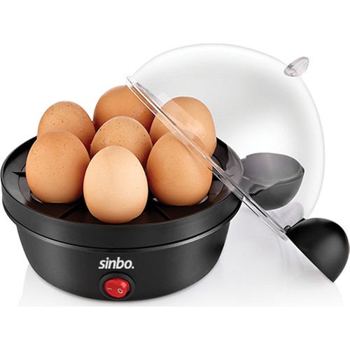 Sinbo Seb-5803 Boiled Eggs Device 7 PCs Cooking Unit Small Kitchen Utensils Audible Warning