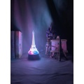 Double Color 3d Illusion Night Light Eiffel Tower for Home Decoration Nightlight Led Touch Sensor Hit Color Girl Night Lamp Gift