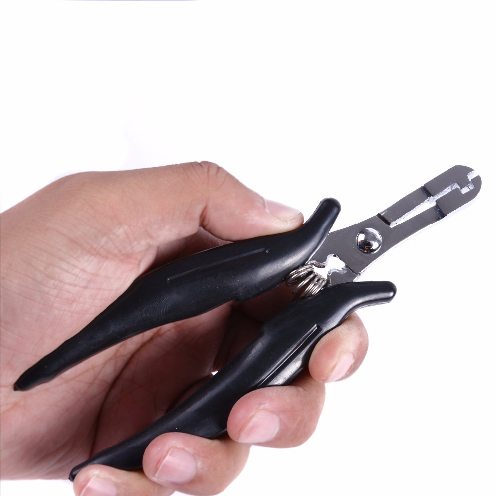 1pc 4mm Metal U Shaped Pliers For Micro Rings Human Hair extensions Tools