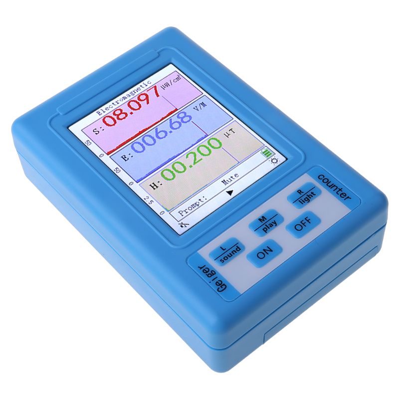 Electromagnetic Radiation Detector Dosimeter Monitor Radiation Tester EMF Meter 28TC
