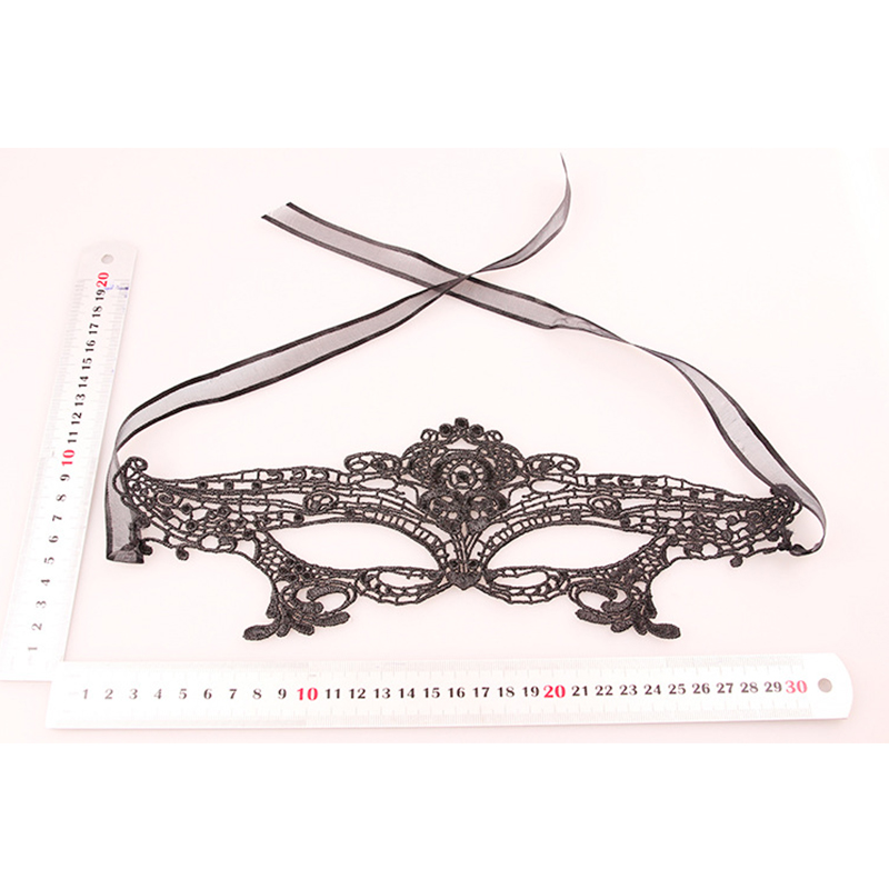 1PCS Black Women Sexy Lace Eye Mask Party Masks For Masquerade Halloween Costumes Carnival Mask For Anonymous Mardi