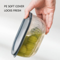 Storage Box Kitchen Refrigerator Fresh-Keeping Box PP Vegetable Fruit Drain Basket Storage Basket Container Kitchen Organizer