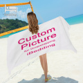 Custom Bath Towel Customize Printed Summer Travel Beach Towels for Adult Yoga Mats Microfiber Quick Dry Bathroom DropShipping