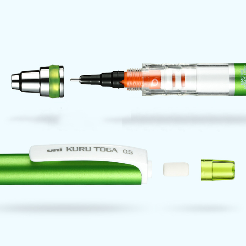 1PCS Japan UNI M5-559 Rotary Mechanical Pencil 0.3 / 0.5mm Kuru Toga ADVANCE Mechanical Pencil Low Center of Gravity