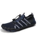 blue wading shoes
