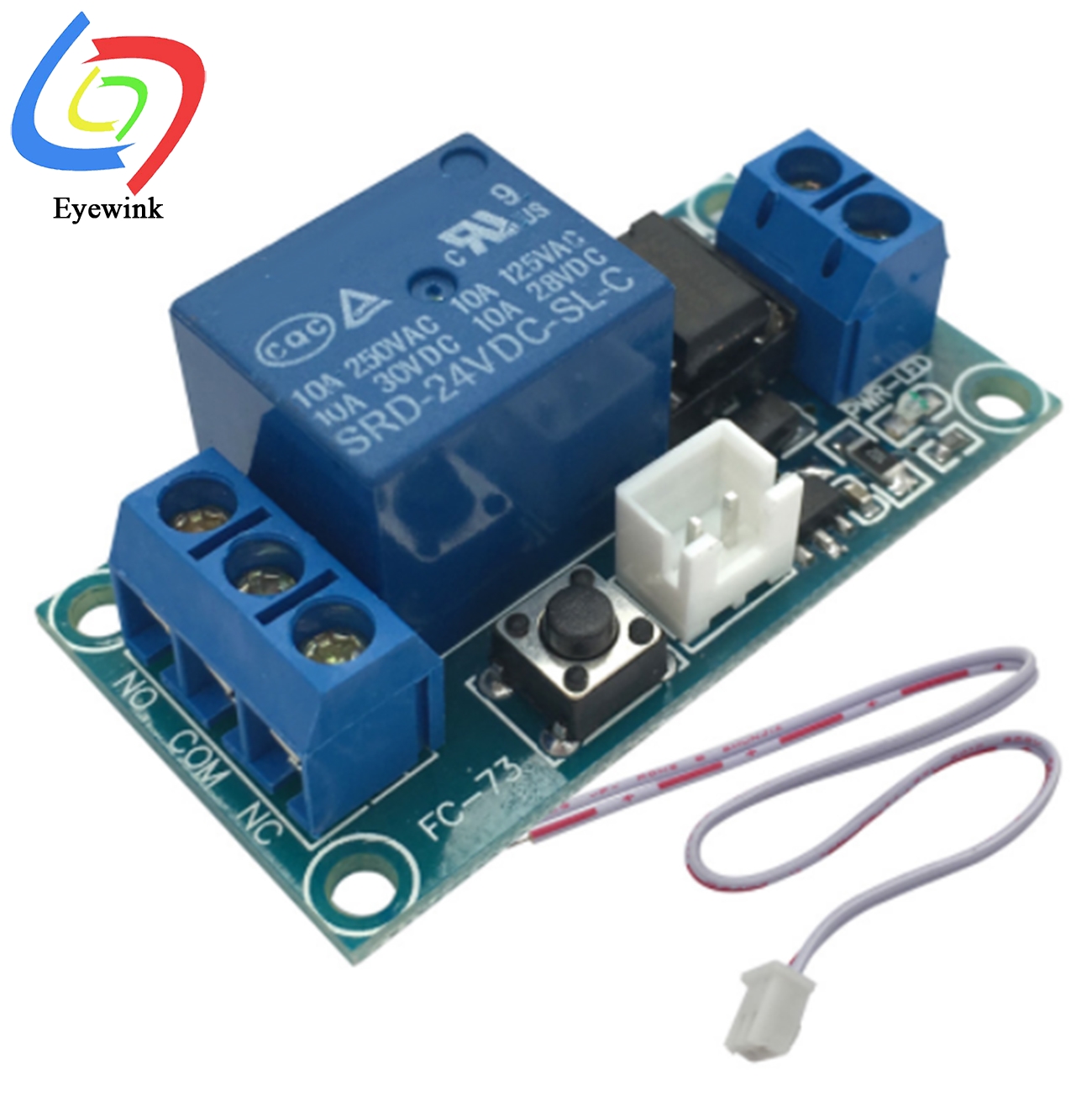 1 Channel 5V/12V/24V Latching Self-locking Relay Module With Touch Bistable Switch MCU Control 1 Channel Relay With Trigger Line