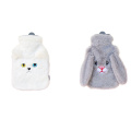 Cartoon Rabbit Explosion-proof Plush Fabrics Hot Water Bottle Cover Warm Water Bag Removable Washable Hot Water Bottle Cover