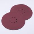 10pcs 225mm 9Inch 8 Hole Sander Disc Sanding Polish Paper Sandpaper 80/ 100/ 120/ 150/ 180/ 240/ 320/ 400/ 600/ 800/ 1000 Grit