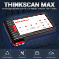 Thinkscan Max Auto Professional Diagnostic Tools Full System ECU Coding Bidirectional Control 28 Reset CRP909 MK808 OBD2 Scanner