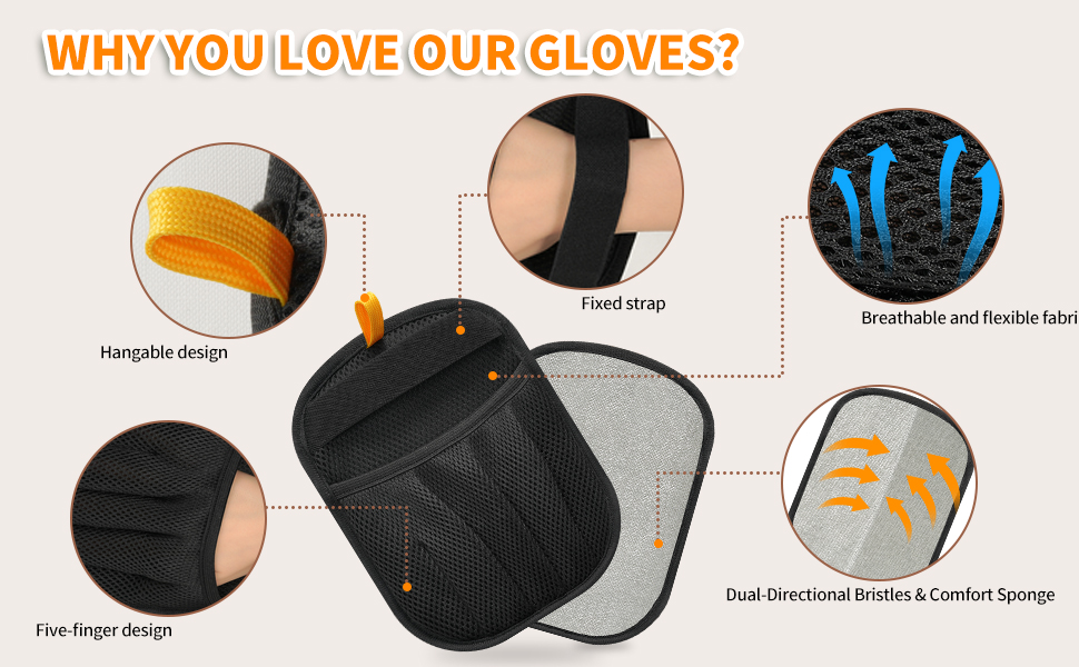 pet hair removal glove details  (5)