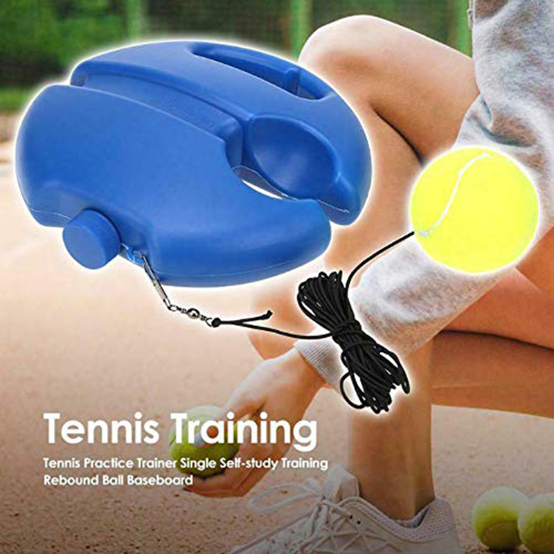 Tennis Trainer Single Self-study Tennis Training Tool Exercise Rebound Baseboard Sparring Device Tennis Accessories Outdoor