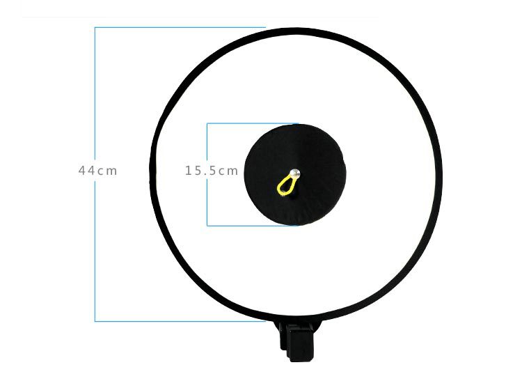 New Black 43cm Portable Round Softbox Universal Photography Studio Flash Diffuser Soft Box Strap Oxford Cloth For Camera Flash