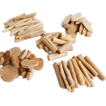 Natural Driftwood Anticorrosive Wood Handicraft Raw Materials Wood Chips Sticks Wooden DIY Crafts Home Wedding Party Decoration