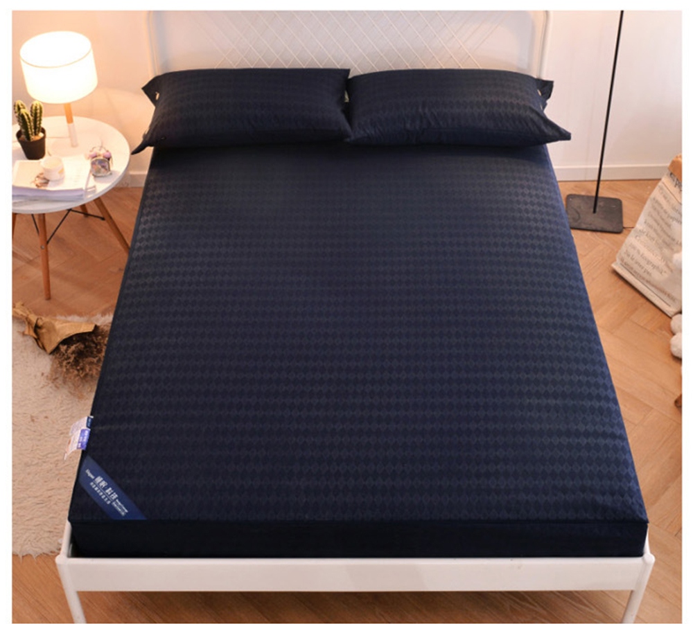 New Bamboo Fiber Six Sides Protection Waterproof Smooth Mattress Cover Machine Washable Matress Protector Dust Mites Bed Cover