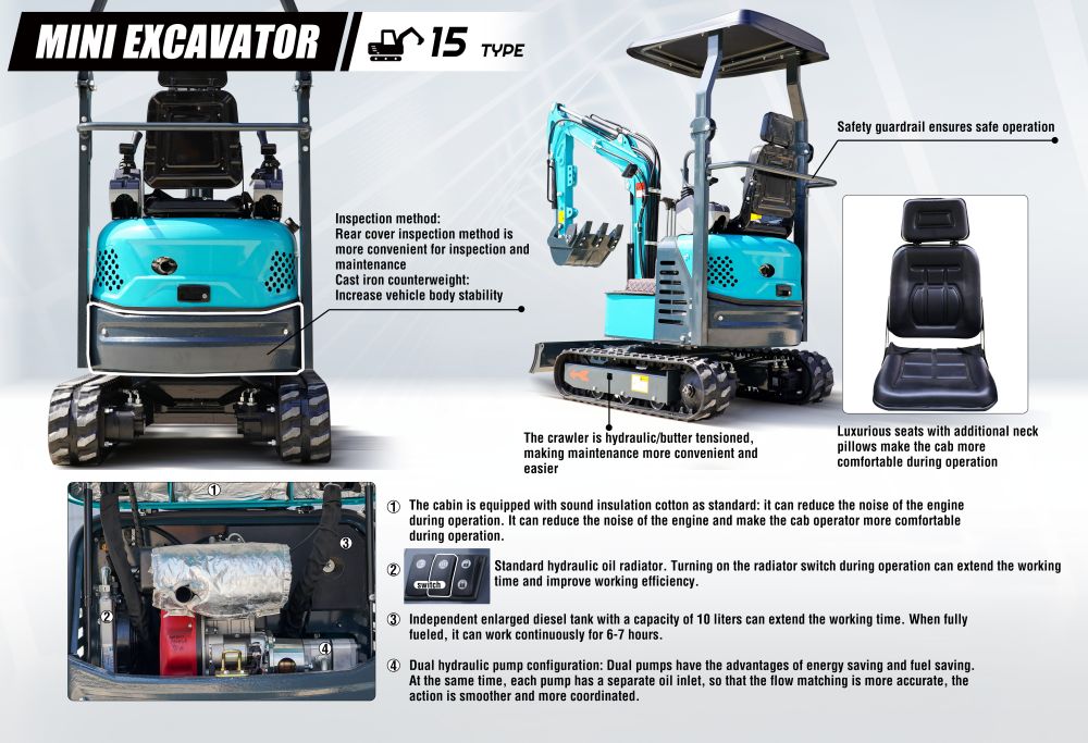 1.5ton excavator