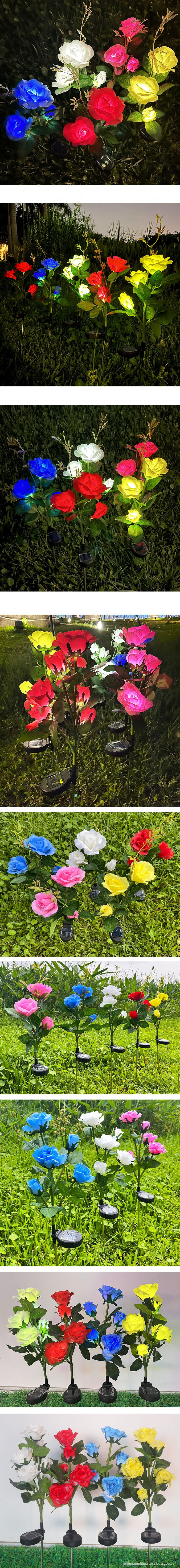 LED rose light
