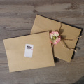 10pcs Thicken Kraft Envelope Stationery Blank Big Size Gift Card Envelopes Post Card Photo Storage Party Favor Paper Bag