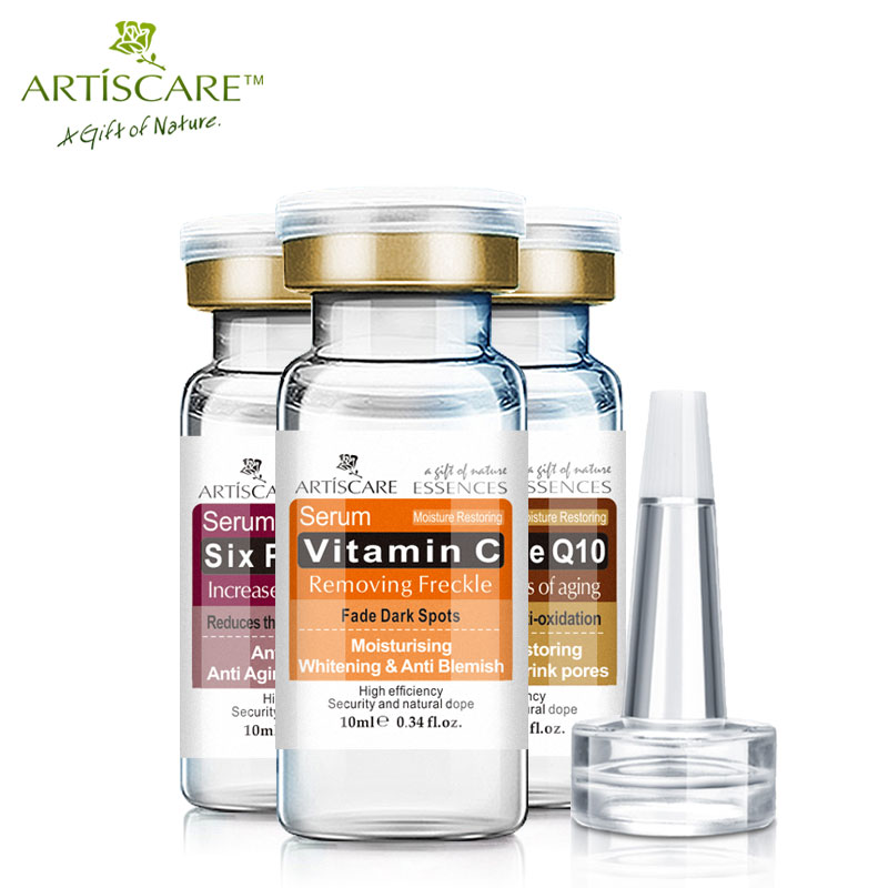 ARTISCARE serum for face whitening anti winkles 8pcs/lot hyaluronic acid essence vitamin c serum facial acne treatment skin care