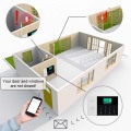 GauTone WIFI+GSM GPRS APP Remote Control Home/Office/Factory Wireless Burglar Security Alarm System For Android and iOS