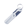 Stainless Steel Mini Scissors Shearing Tool Household with Keyring Portable Survival Tool Mini Size Cutter Blade Foldable