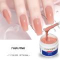 Yayoge 56ml Nail Builder Gel Nails Extension Soak off UV Gel Polish Acrylic Poly Nail Gel Art for Finger Extension