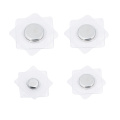 10pcs Invisible Waterproof Metal Magnetic Buttons Snap Magnet Fastener Handbag Cloth Clasp DIY Sewing Tool Magnetic Button Snaps